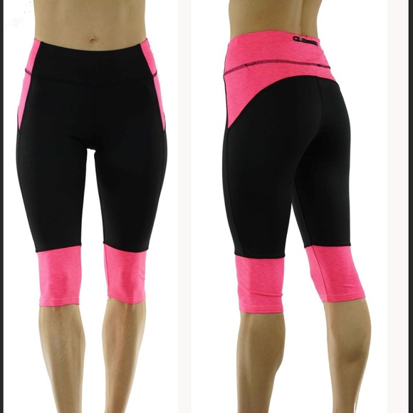 Pants - Yoga Leggings with back zippered key pocked